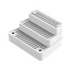Plastic 3 Steps Cat Litter Box Ramp Detachable Adjustable Automatic Cat Toilet Feet Filter Leak-proof Non Slip
