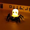 Glowing Spider Light Candle LED Night Light Creative Halloween Lamp  LED Electronic Candle Light