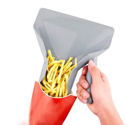 Łopatka do smażenia frytek z plastiku spożywczego z uchwytem-JL