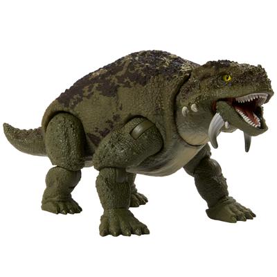 Mattel Jurassic World Hammond Collection Scutosaurus Figure for Dinosaur Approximately 14cm Ages 8 and JDJ08 Kids, Toy, Long, Up, Green,