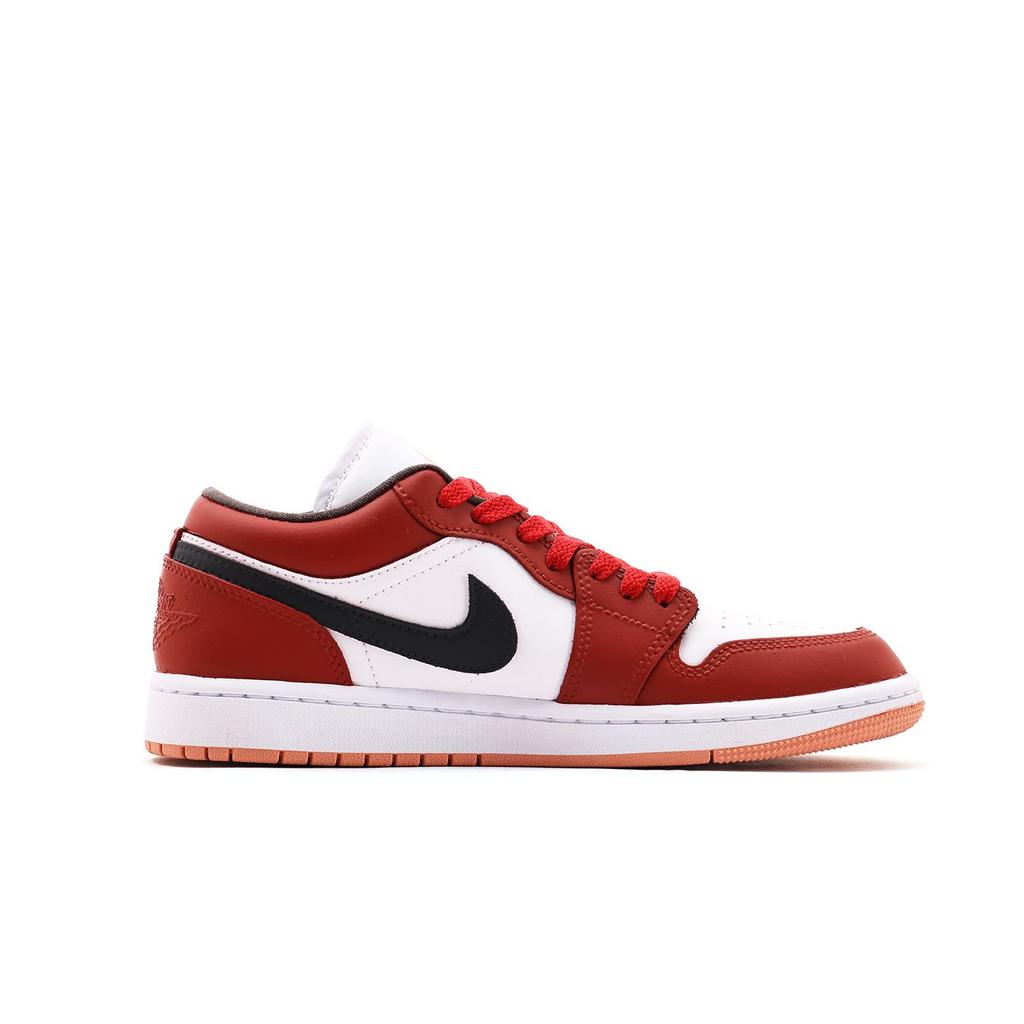 Jordan Air Jordan 1 Vintage Basketball Shoes Women's Low Top Red White DC0774-182(Team59-)