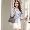 Canvas Shoulder Bag For Women With Zipper Pockets For Daily Use