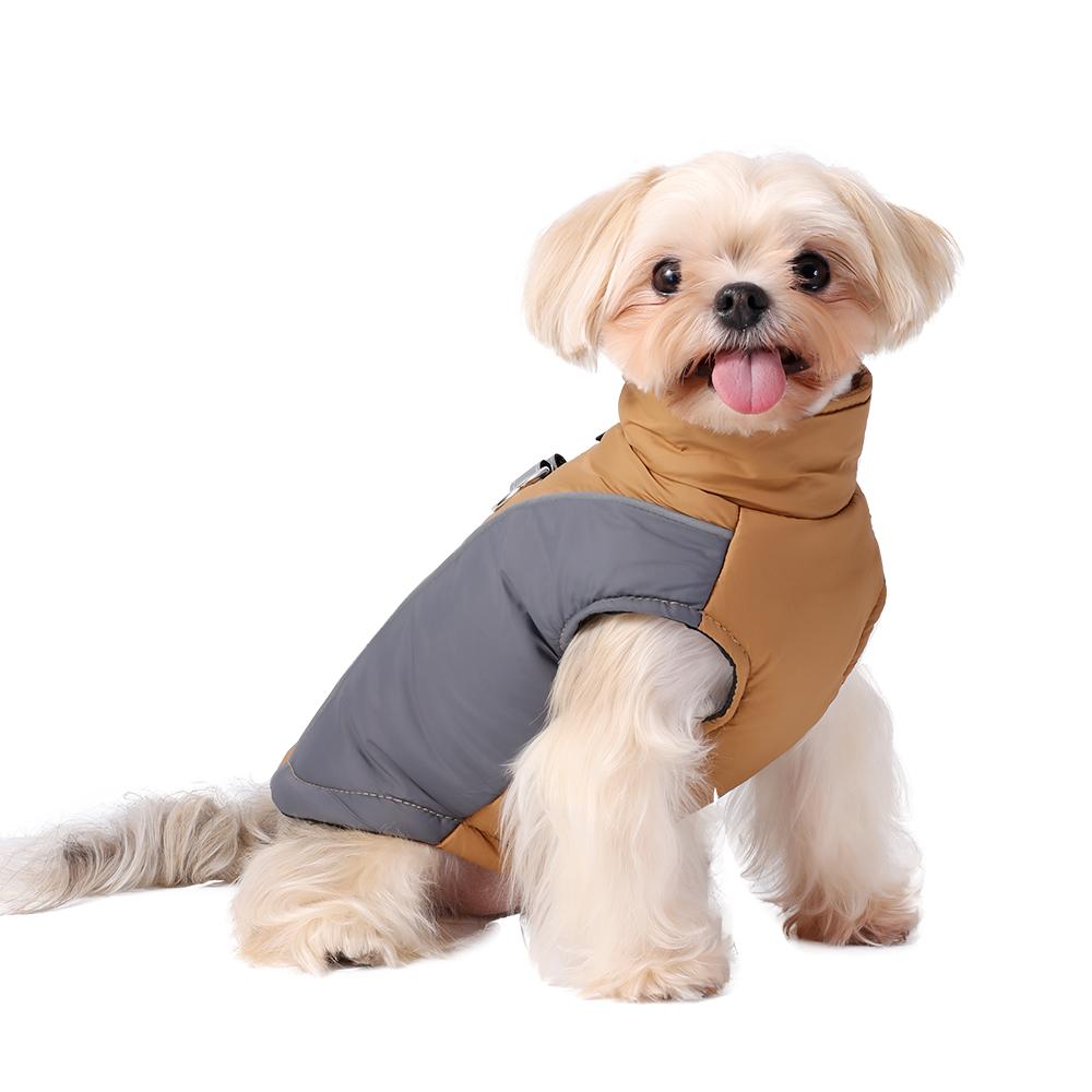 Winter Hundekleidung Hund Reflektierende Warme Jacke Mantel für Kleine Mittelgroße Hunde Katzen Weiche Fleece Outfits Chihuahua Yorkshire Kostüme