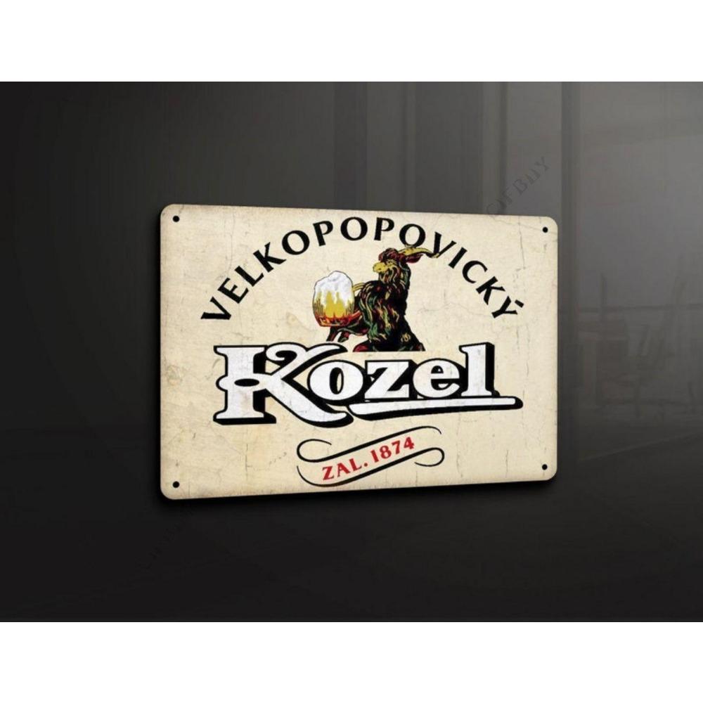 Beer poster on the wall, metal plaque 20x30cm