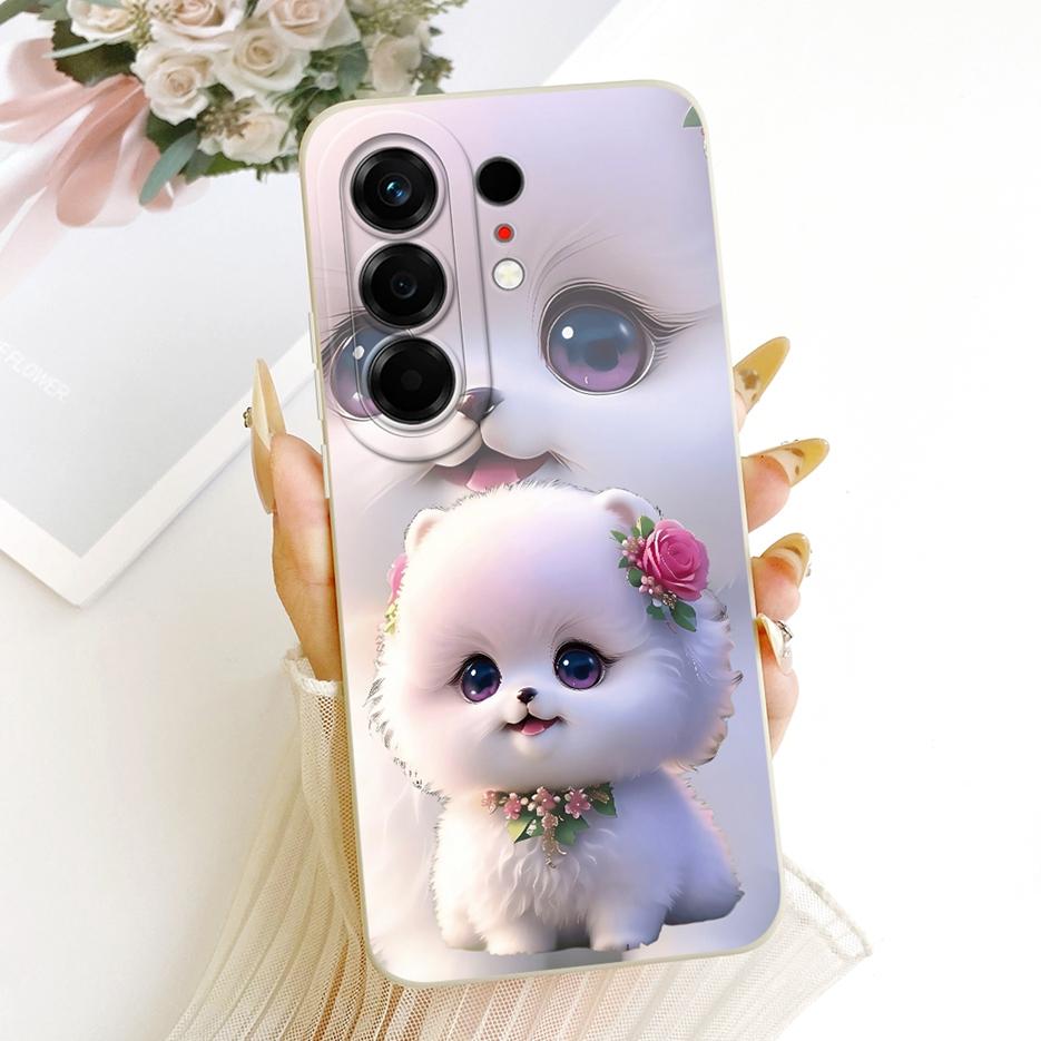 Per Tecno Camon 50 4G Custodia CN5 Copertura Lussuosa Fiore Caramella Dipinta Custodia Morbida in TPU Per Tecno Camon 50 Pro 4G CN5c Camon50 Borse