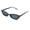 [MERRY PLEASURE] Sunglasses for Men and Women, Fashion Glasses, Cat Design, Cat Eye, Rhinestone, Cat Goods
