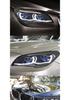 09-15 BMW 7 Series F02 Headlight Assembly with New LED Lens, DRLs & Turn Signals