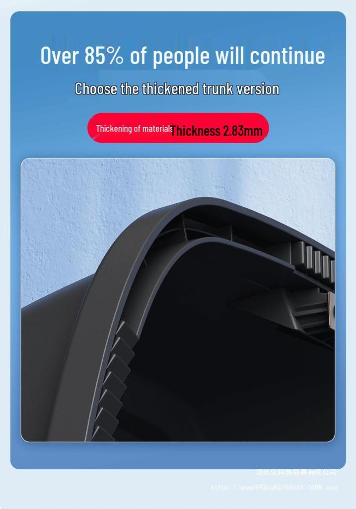 Rear Trunk Storage Box for Yadea DQ6S, Aima Vava, Tailing, and Xiaoniu Electric Scooters