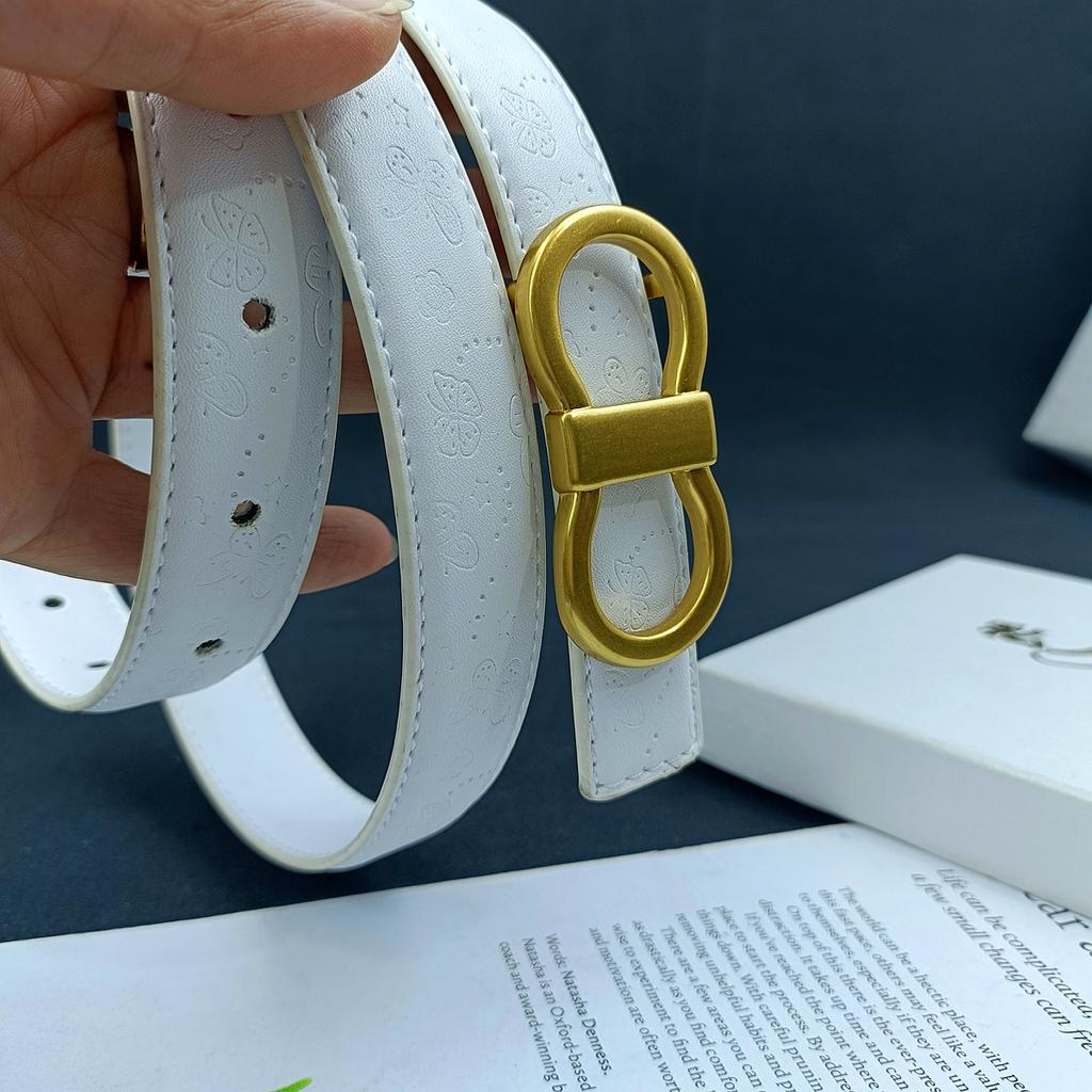 2.5cm Classic Belt Luxury Designer Famous Brand High Quality Leather Hot Women Belts For Dress
