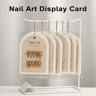 5 Stück Nail Art Taschen im Ins-Stil, staubdicht, langlebig, stilvolle Aufbewahrungslösung, Display, wiederverwendbare Nail Art Taschen