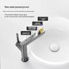 Cream White Copper Pull-out Basin Faucet