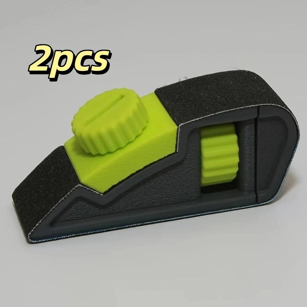 2pcs Lightweight Design Sandpaper Fixing Frame Portable Polishing Bracket Surface Smoothing