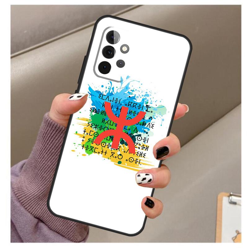 Amazigh Berber Flag Case For Samsung Galaxy A35 A55 A15 A32 A12 A22 A52 A06 A54 A34 A14 A56 A36 A26 A16 A13 A53