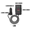 Car Charger Fast Charging QC3.0 USB Mobile Phone Charger Adapter For Honda Civic Fit Accord Jazz Mugen CITY CRV Type R Odyssey CX9