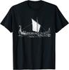Viking Ship T-Shirt - Odin And Valhalla Size S-5XL Unisex T-Shirt