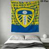 Leeds United Wall Tapestry Aesthetic Wall Hanging Printed Fabric Blanket Decorative Tapestries for Bedroom Living Room Home Decor