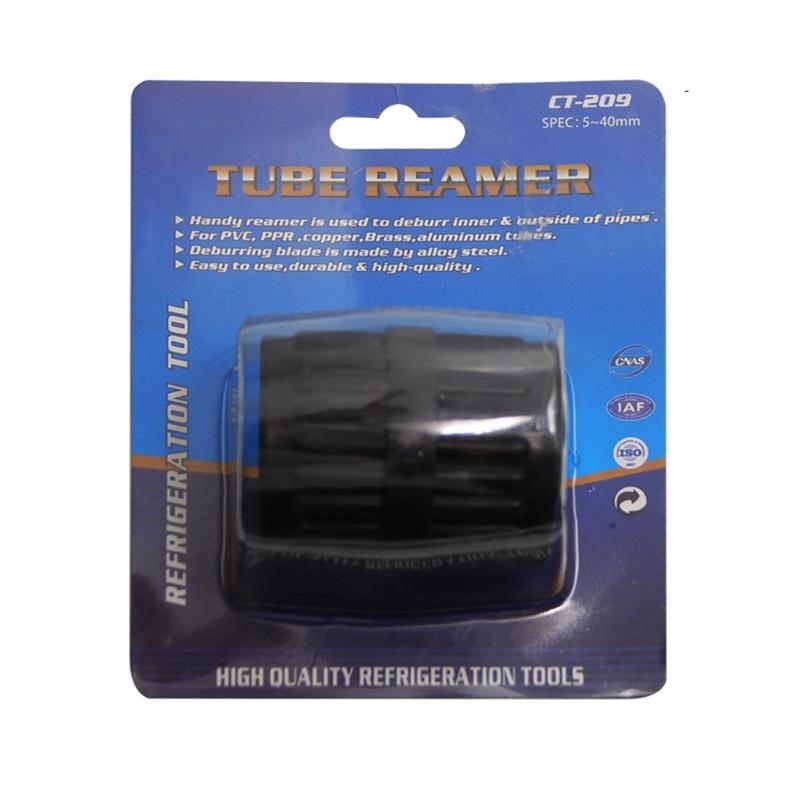 Innen- & Außenrohrreibahle Metallentgratwerkzeug Maschine 3/16" bis 1-1/2"(rot) PVC Rohrausreiber für Kunststoff, Kupfer & Stahl