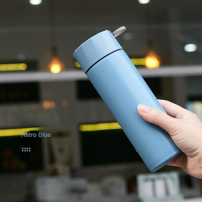 Portable Water Cup  Thermos Cup 300ml Vacuum Flasks Portable Stainless Steel Thermos Cup Water Bottle Travel Tea Mug Office Thermos Cup