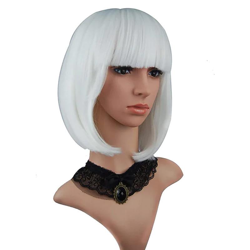 Cosplay Short Colored Wig Halloween Christmas Costume Party