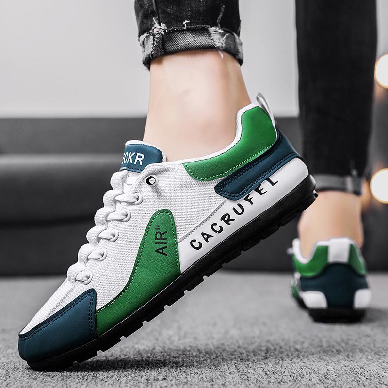 Fashion Mens Sneakers Non slip New Fashion Low Top Casual Shoes Lightweight Mens Shoes Fashion Trend Outdoor Walking Shoes sneakers