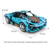 KAZI Building Block Huili Sports Car Racing Series Children's Puzzle Building Block Diy Assembly Model Boy Toy Gift
