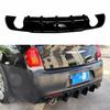 Chrysler 300C Rear Bumper Diffuser with Round Exhaust Tips (Fits 2015-2022 Models)