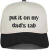 Put It On My Husband'S Tab Funny Trucker Hats Women Vintage Adjustable Baseball Cap Embroidery Fashion Trucker Hat