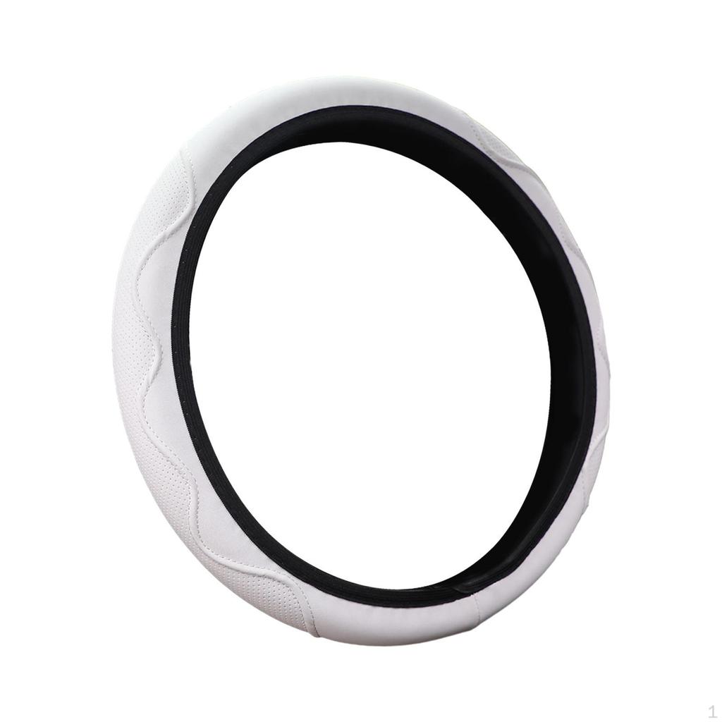 Auto Steering Wheel Cover Anti Skid Good Performance Easily Install Comfortable To Grip Simple for