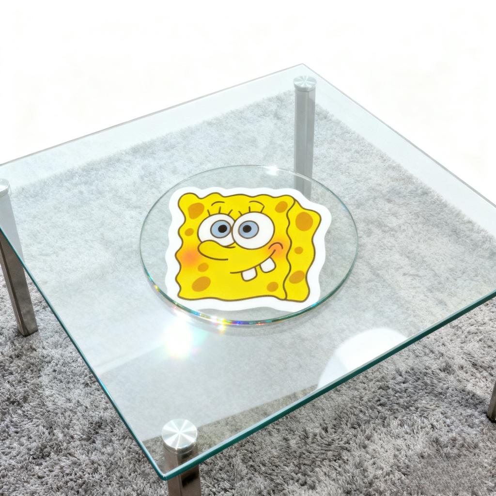 100PCS No-repeat Cartoon Cute SpongeBob SquarePants Stickers Creative Decorative Waterproof Sticker Decals Kids Toy