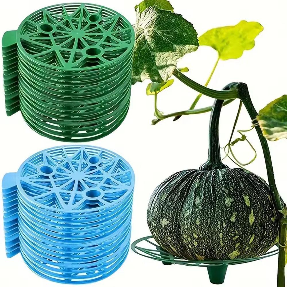 Gardening Melon And Fruit Tray, Household Watermelon Tray,Garden Fruit Anti- Rotting Bracket,Plastic Stable Tray, Watermelon
