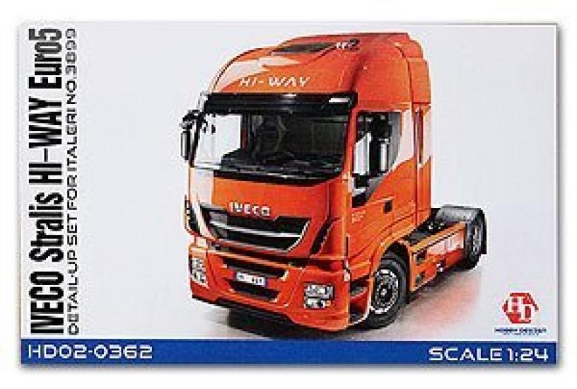

Hobby Design Масштабный Iveco Stralis Highway Euro 5 Mercedes Italeri Набор для детализации 1/24 HD02-0362