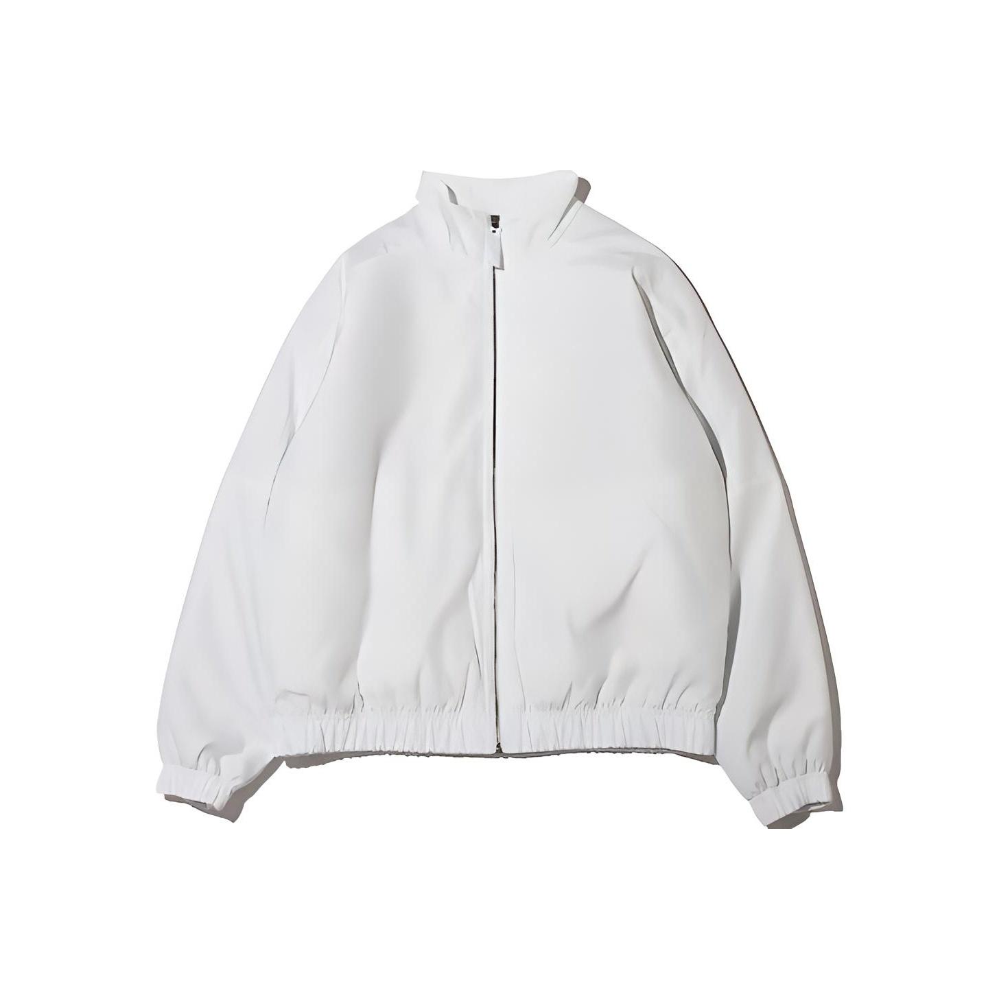 Атласный бомбер Nike Solo Swoosh (Азия) Summit Белая мужская уличная одежда DN1267-121 S