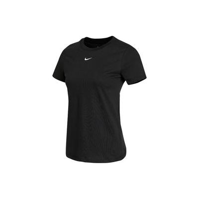 Sportswear Training Breathable Knit Short Sleeve T-Shirt Women Tops Black CZ7340-011