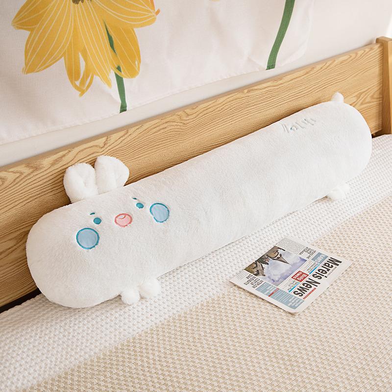 Cute Animal Long Throw Pillow Soft Cute Cat Piggy Plush Toy Long Throw Pillow Children Sleep Legs Long Pillow