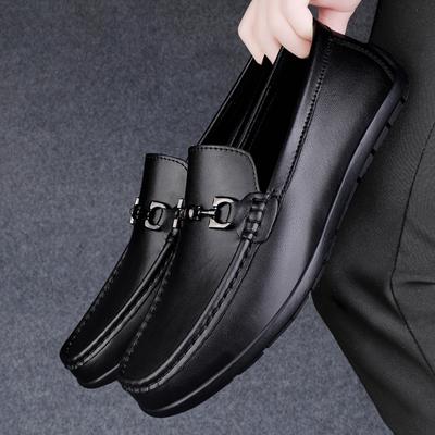 Italian Leather Mens Shoes Casual Luxury Summer New Men Loafers Driving Moccasins Male Comfortable Light Slip On Boat Shoes Man