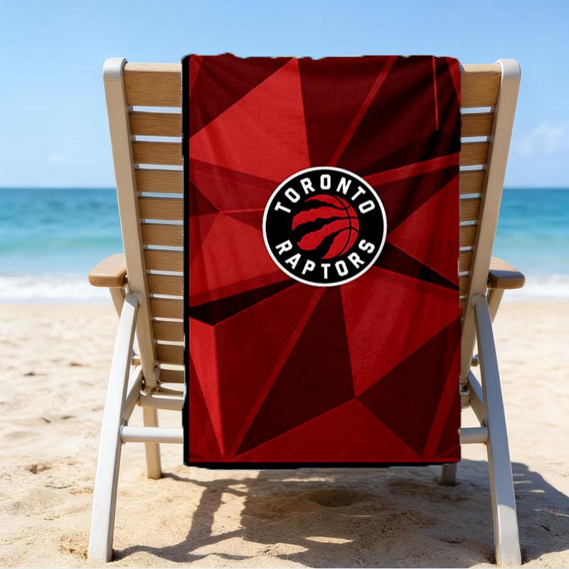 Raptors Basketball Logo Quick-Dry Microfiber Beach Towel Super Soft & Absorbent for Bath, Beach, Travel Bath Time Accessory, Fan Gifts