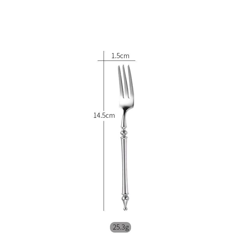 

Тонкий набор столовых приборов из нержавеющей стали 304 Французская столовая посуда Зажим Западный столовый нож вилка чайная ложка столовые приборы декор для фестиваля