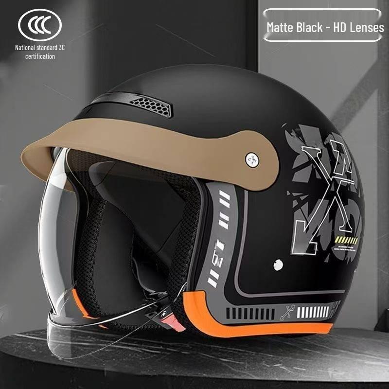 

Unisex 3C Certified Winter Electric Bicycle Helmet with Anti-fog Safety Features One Size