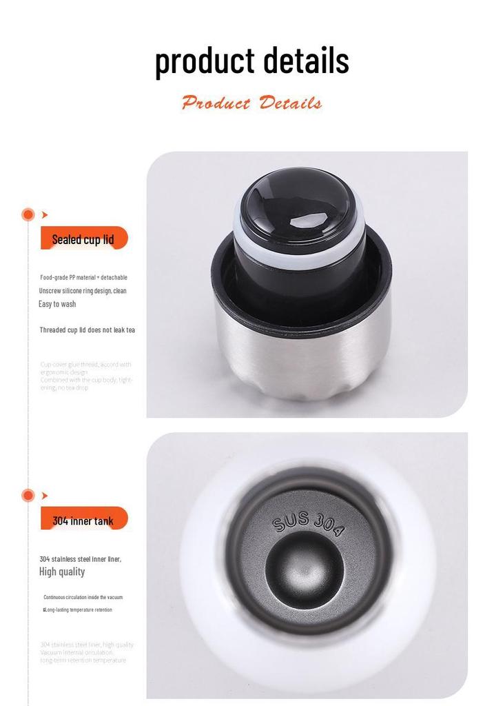 304 Stainless Steel Large Outdoor Sports Thermos Bottle