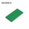 20 Piezas Piezas MOC 3035 Placa 4 x 8 Ladrillos Compatibles DIY Ensamblar Bloques de Construcción Partícula Puzzle para Niños Juguete para el Cerebro Regalo de Cumpleaños