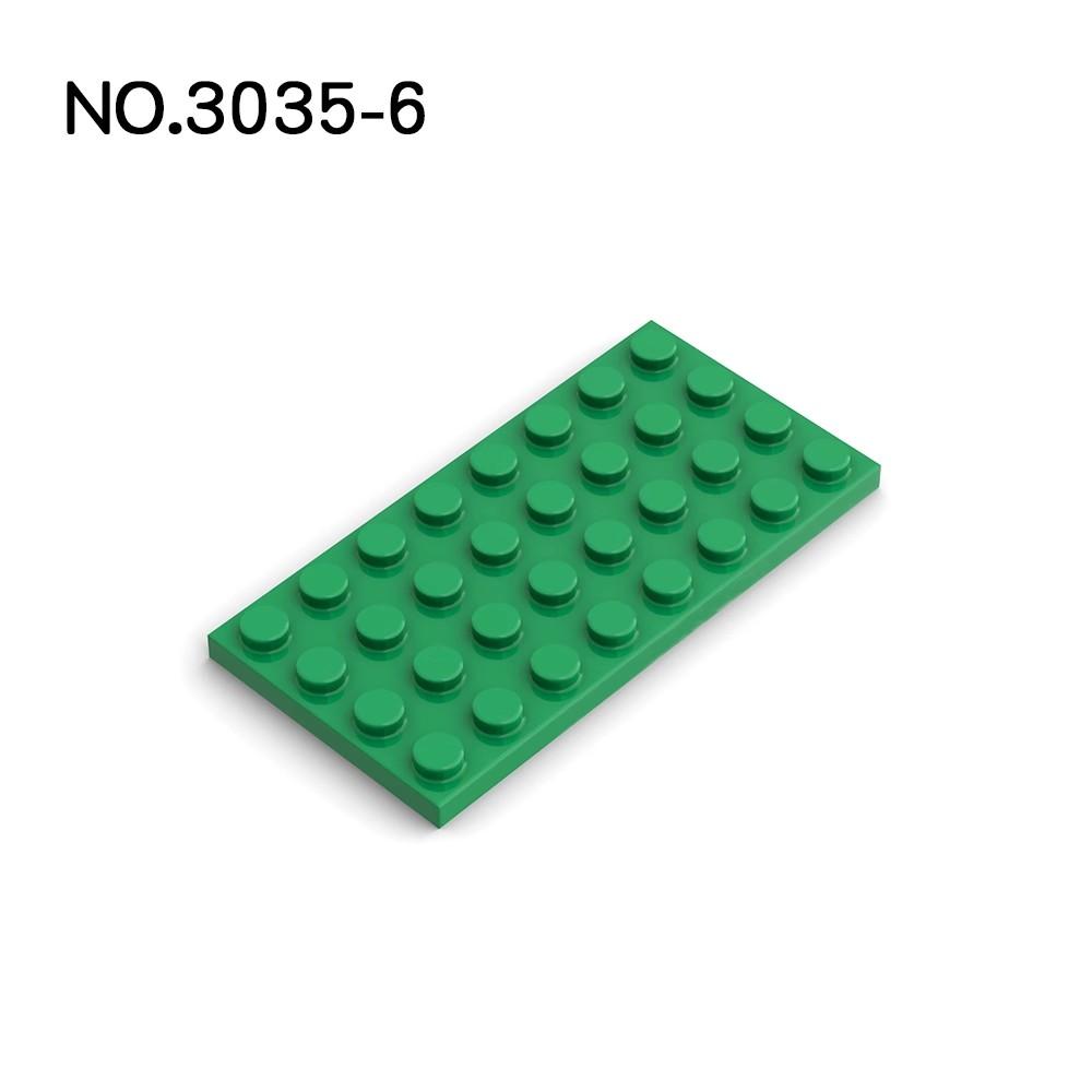 20 Piezas Piezas MOC 3035 Placa 4 x 8 Ladrillos Compatibles DIY Ensamblar Bloques de Construcción Partícula Puzzle para Niños Juguete para el Cerebro Regalo de Cumpleaños