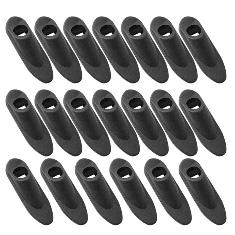 20 Pièces Inserts Intérieurs Guides de Câble de Dérailleur et de Frein pour Cadre de Vélo Clips de Fixation Faciles à Installer