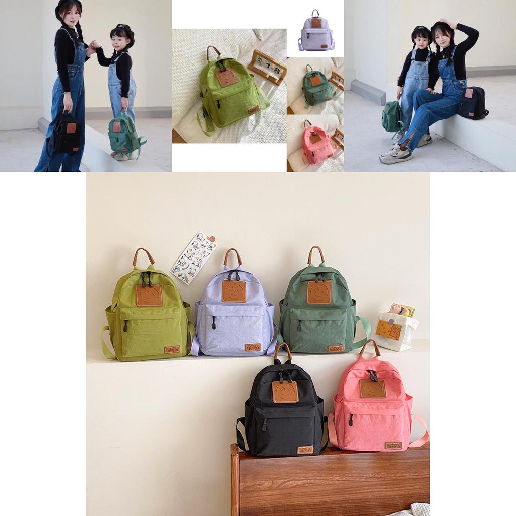 Adorable Kindergarten Backpack Cute Nylon Breathable Bag For Boys And Girls