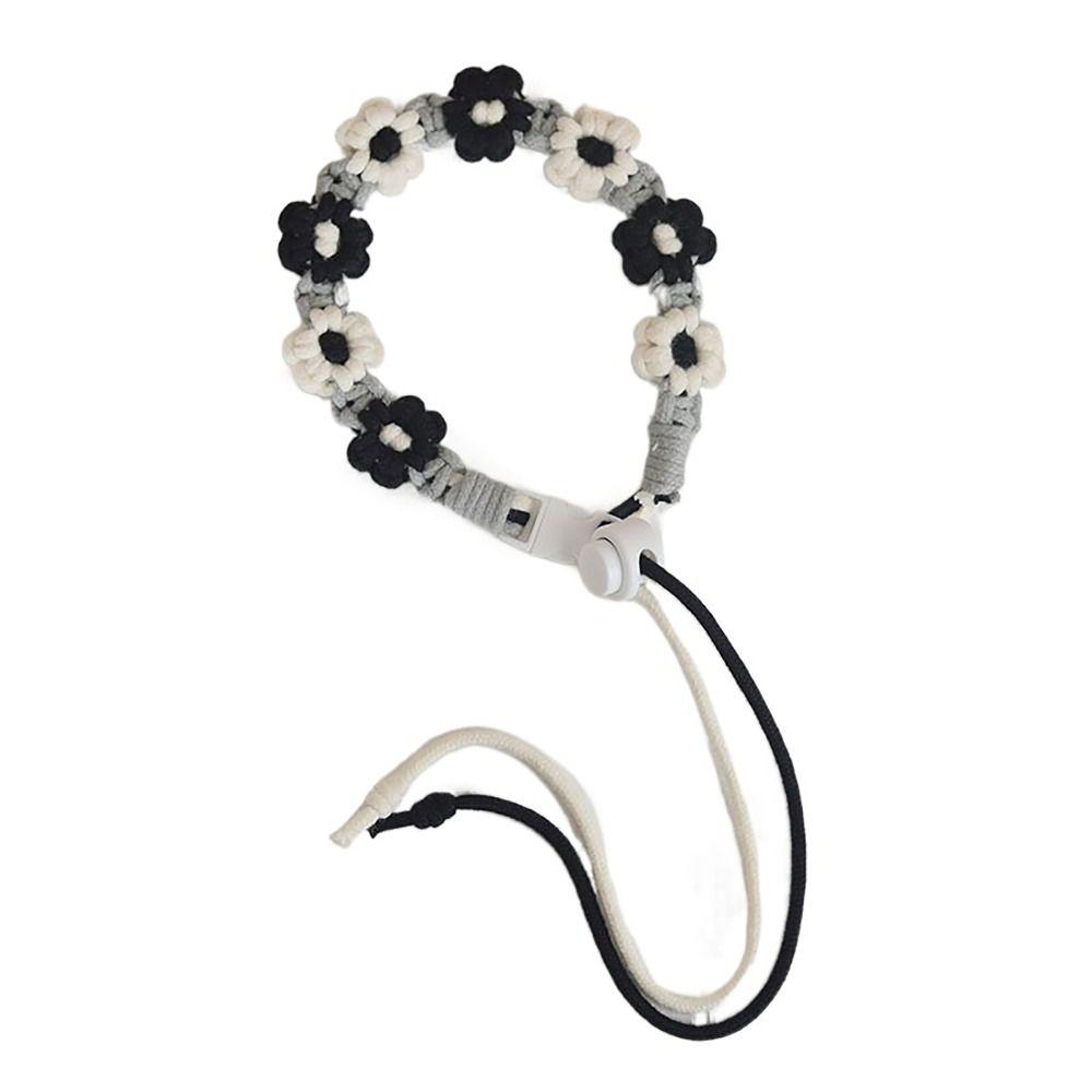 Handmade Cup Carrying Strap Flower Packaging Strap Water Bottle Handle  for Coffee Milk Tea Cup