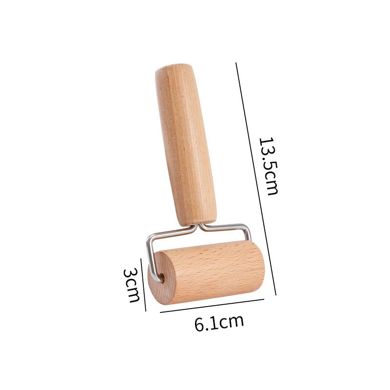 1 шт. Т-образная скалка для теста, деревянная скалка для оберток для пельменей, теста для баоцзы, простая в использовании кухонная форма для выпечки S