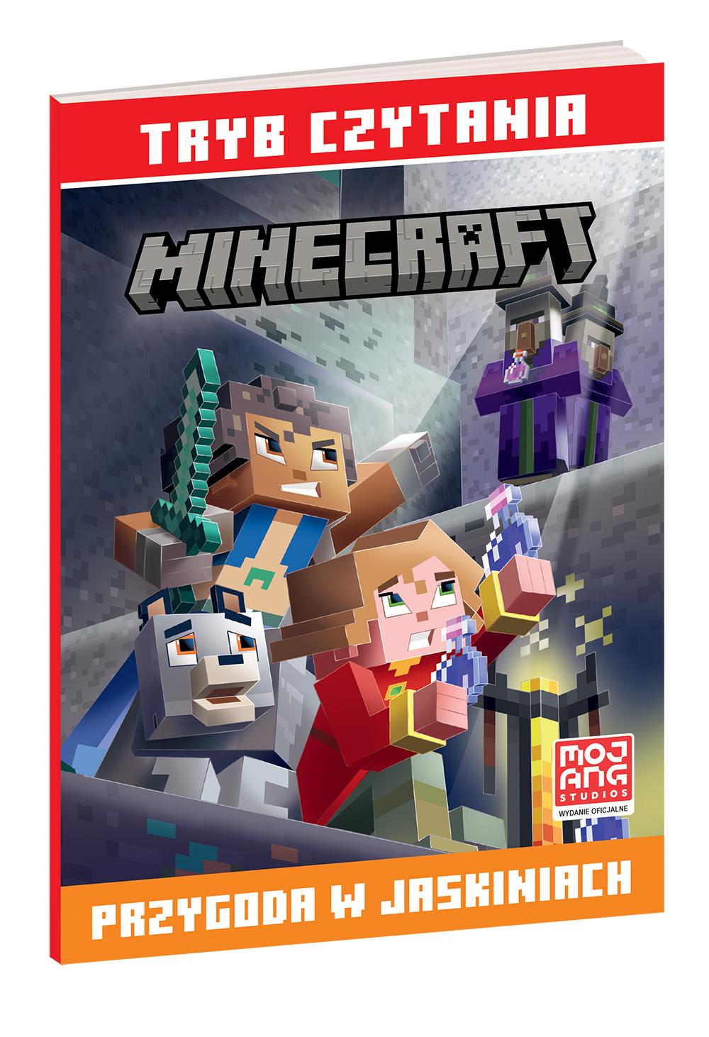Dobrodružství v jeskyni. Minecraft. Režim čtení