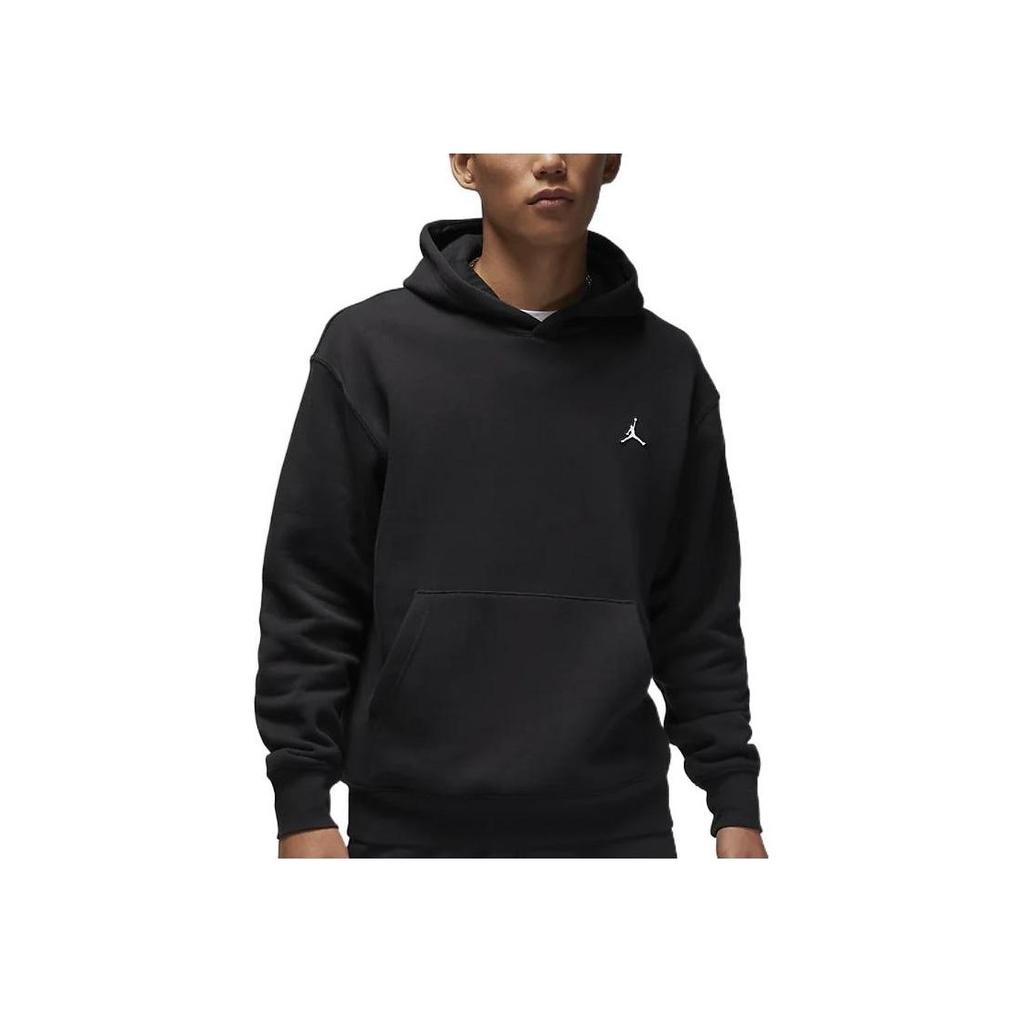 Jordan Air Jordan Essential Fleece Pullover Hoodie (Asia Sizing) Black Men Streetwear DQ7467-010