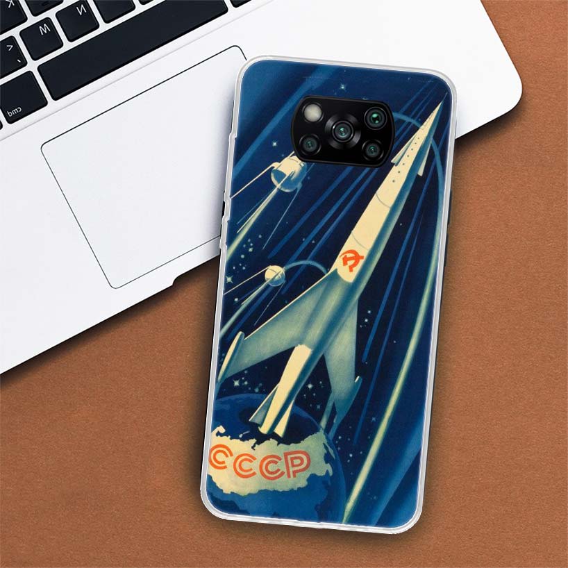 Soviet Union USSR Flag Phone Case For Xiaomi Mi 11 Lite 11i 12X 12 9 8 11T 10T 9T Pro 10 5X 6X Ultra 5G Cover Coque Capa