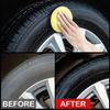30-50g Tire Coating Wax Car Tire Retreading and Film Plating Cream Tire Shine Coating Wax Rubber Parts Shiny Paste Anti-Aging