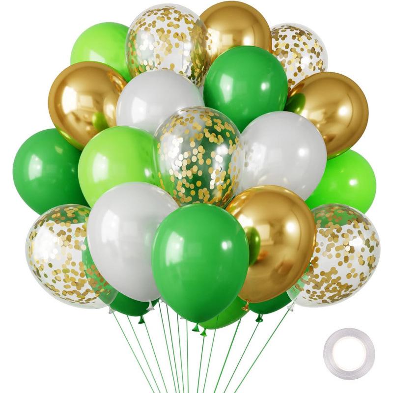 Metal Sequin Balloon Set - 30 Colorful Holiday Party Decorations